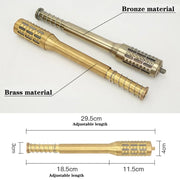 Copper Bar Moxibustion Tool Heating Acupuncture Point Warm Rolling Massage Therapy Device Chinese Medical Pure Moxa Stick-Health Wisdom™