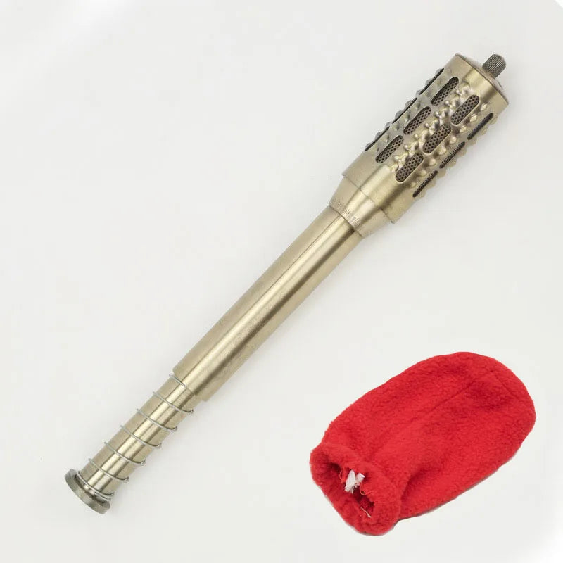 Copper Bar Moxibustion Tool Heating Acupuncture Point Warm Rolling Massage Therapy Device Chinese Medical Pure Moxa Stick-Health Wisdom™