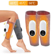 Cordless Electric Calf Muscle Massager Foot Leg Pressotherapy Heated Machine Pain Relief 3 Mode Air Compression Relax Physiother-Health Wisdom™