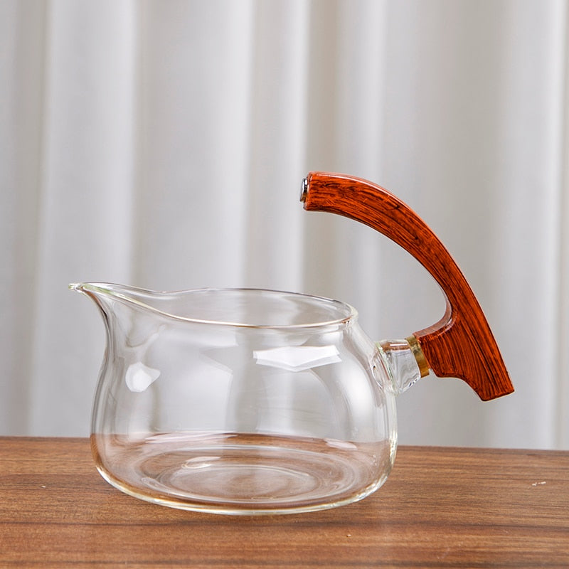 Creative Automatic Teapot Tea Infuser Magnetic Water Diversion Heat-resistant Kungfu Tea Drinking Chinese Glass Tea Set-Health Wisdom™
