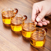 Creative Automatic Teapot Tea Infuser Tea Make Magnetic Water Diversion Heat-resistant Kungfu Tea Drinking Chinese Glass Tea Set-Health Wisdom™