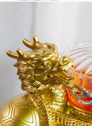 Creative Dragon Turtle Teapot Glass Lazy Automatic Tea Making Household Puer Oolong Tea Set Infuser Drinking-Health Wisdom™