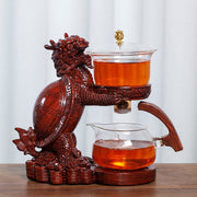 Creative Glass Tea Set Automatic Teapot Tea Infuser Magnetic Water Diversion Heat-resistant Kungfu Tea Drinking Tea Make-Health Wisdom™