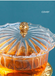 Creative GlassTea Set Automatic Teapot Tea Heat-resistant Kungfu Tea Drinking Tea Make Brave Troops-Health Wisdom™