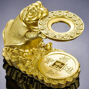 Creative Golden Toad Automatic Tea Set Set Household Heat-resistant Glass Tea Maker Tea Cup Office Kung Fu Teapot-Health Wisdom™