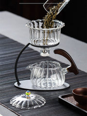 Creative Heat-resistant Teapot Glass Automatic Tea Making Puer Scented Kung Fu tea Tea Set Infuser Drinking Tea Maker-Health Wisdom™