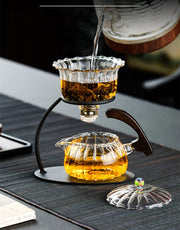 Creative Heat-resistant Teapot Glass Automatic Tea Making Puer Scented Kung Fu tea Tea Set Infuser Drinking Tea Maker-Health Wisdom™