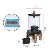 Creative Home Decorations Windproof Backflow Incense Burner Desktop Lucky Peaceful Ornaments Indoor Incense Fountain Candlestick-Health Wisdom™