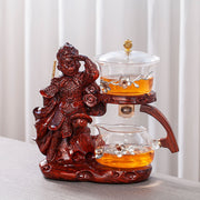 Creative Monkey King Glass Tea Set Automatic Teapot Tea Heat-resistant Kungfu Tea Drinking Tea Make-Health Wisdom™