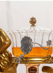 Creative Monkey King Glass Tea Set Automatic Teapot Tea Heat-resistant Kungfu Tea Drinking Tea Make Puer Tea Infuser-Health Wisdom™