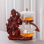 Creative Monkey King Glass Tea Set Automatic Teapot Tea Heat-resistant Kungfu Tea Drinking Tea Make-Health Wisdom™