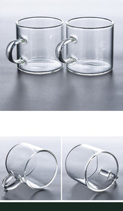 Creative Silver Inlaid Semi-automatic Tea Set Heat-resistant Glass Kung Fu Tea Set Teapot Teacup-Health Wisdom™