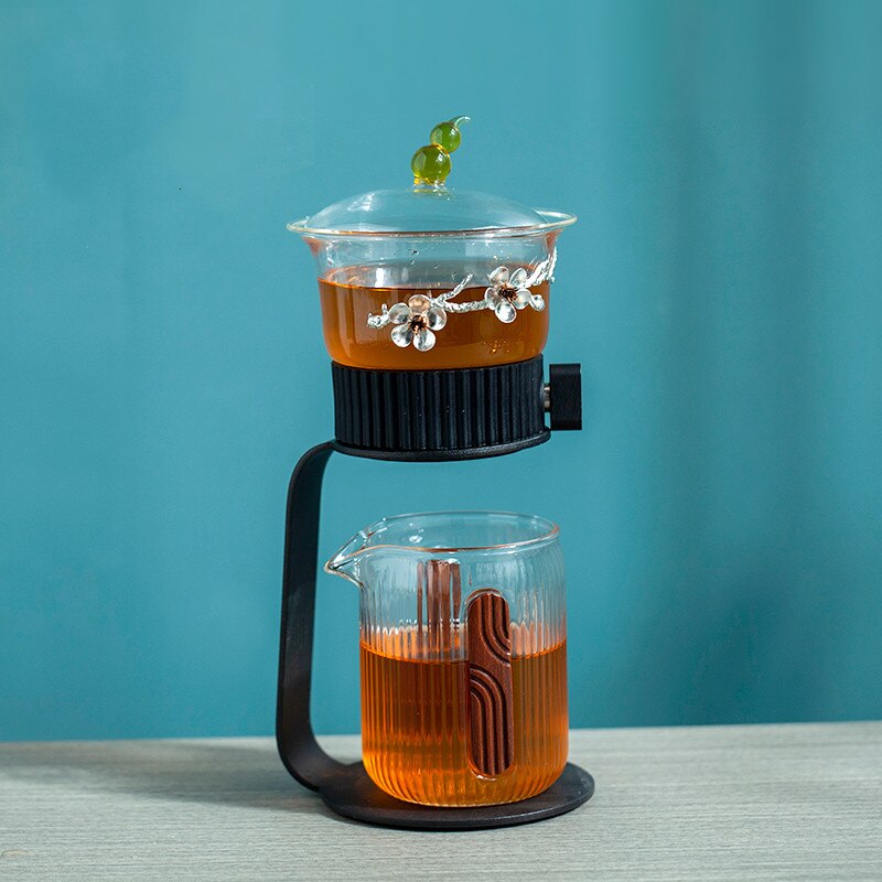Creative Tea Maker Teapot Glass Automatic Tea Making Household Pu'er Scented Kung Fu tea Tea Set Infuser Drinking-Health Wisdom™