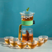 Creative Tea Maker Teapot Glass Automatic Tea Making Household Pu'er Scented Kung Fu tea Tea Set Infuser Drinking-Health Wisdom™