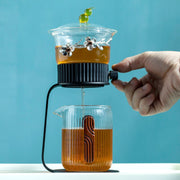 Creative Tea Maker Teapot Glass Automatic Tea Making Household Pu'er Scented Kung Fu tea Tea Set Infuser Drinking-Health Wisdom™