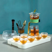 Creative Tea Maker Teapot Glass Automatic Tea Making Household Pu'er Scented Kung Fu tea Tea Set Infuser Drinking-Health Wisdom™