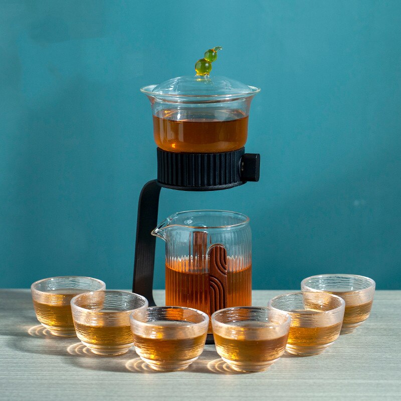 Creative Tea Maker Teapot Glass Automatic Tea Making Household Pu'er Scented Kung Fu tea Tea Set Infuser Drinking-Health Wisdom™