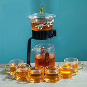 Creative Tea Maker Teapot Glass Automatic Tea Making Household Pu'er Scented Kung Fu tea Tea Set Infuser Drinking-Health Wisdom™