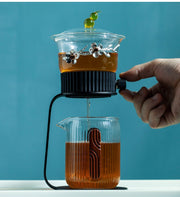 Creative Tea Maker Teapot Glass Automatic Tea Making Household Pu'er Scented Kung Fu tea Tea Set Infuser Drinking-Health Wisdom™