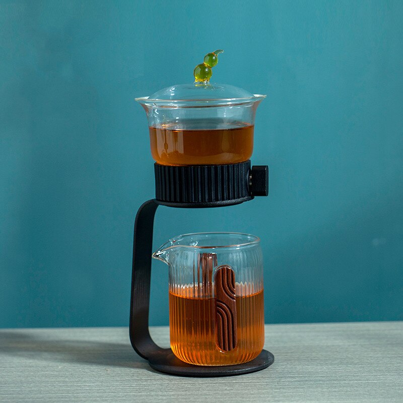Creative Tea Maker Teapot Glass Automatic Tea Making Household Pu'er Scented Kung Fu tea Tea Set Infuser Drinking-Health Wisdom™