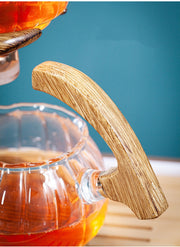 Creative Tea Set Elephant Shape Automatic Tea Set Pu'er Oolong Teapot And Cup Set Heat-resistant Glass Teapot With Base-Health Wisdom™