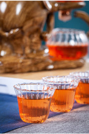 Creative Tea Set Elephant Shape Automatic Tea Set Puer Oolong Teapot And Cup Set Heat-resistant Glass Teapot With Base-Health Wisdom™