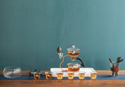 Creative Teapot Glass Automatic Tea Making Household Pu'er Scented Kung Fu tea Tea Set Infuser Drinking Tea Maker-Health Wisdom™