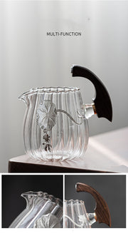 Creative Teapot Glass Automatic Tea Making Household Puer Scented Kung Fu Tea Set Infuser Drinking Tea Maker Heat-resistant-Health Wisdom™