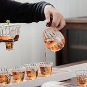 Creative Teapot Glass Automatic Tea Making Household Puer Scented Kung Fu Tea Set Infuser Drinking Tea Maker Heat-resistant-Health Wisdom™