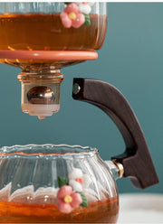 Creative Teapot Glass Automatic Tea Making Household Puer Scented Kung Fu tea Tea Set Infuser Drinking Tea Maker-Health Wisdom™