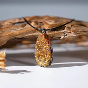Cross And Wings Necklace Orgone Pendant Amulet Jewelry For Protection And Energy Orgonite Healing Crystals Stone-Health Wisdom™
