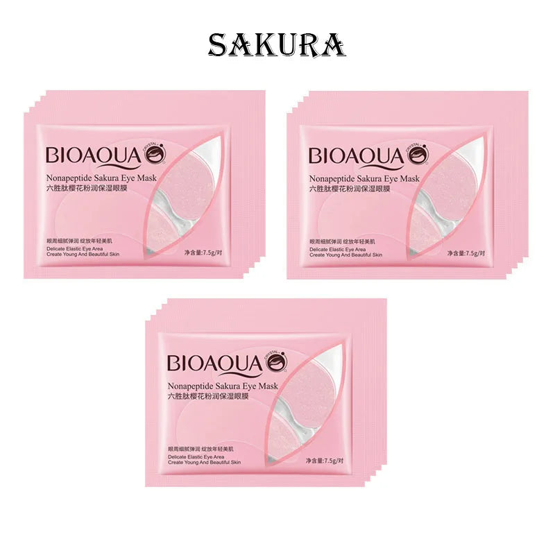 Crystal Collagen Gold Eye Mask Anti Dark Circles Anti-wrinkle Beauty Eye Patches For Eyes Skin Care Korean Cosmetics 30p=15pairs-Health Wisdom™