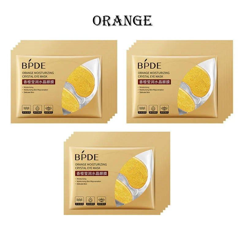 Crystal Collagen Gold Eye Mask Anti Dark Circles Anti-wrinkle Beauty Eye Patches For Eyes Skin Care Korean Cosmetics 30p=15pairs-Health Wisdom™