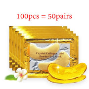 Crystal Collagen Gold Eye Mask Anti Wrinkles Dark Circles Removal Eye Patches Beauty Antu-aging Eyes Skin Care Korean Cosmetics-Health Wisdom™