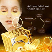 Crystal Collagen Gold Eye Mask Anti Wrinkles Dark Circles Removal Eye Patches Beauty Antu-aging Eyes Skin Care Korean Cosmetics-Health Wisdom™