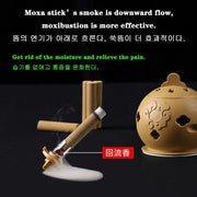 Cupping Massage Moxibustion Box Moxa Sticks Burner Acupuncture Point Therapy Women Gynaecopathia Heating Therapy Pain Relief-Health Wisdom™