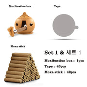 Cupping Massage Moxibustion Box Moxa Sticks Burner Acupuncture Point Therapy Women Gynaecopathia Heating Therapy Pain Relief-Health Wisdom™