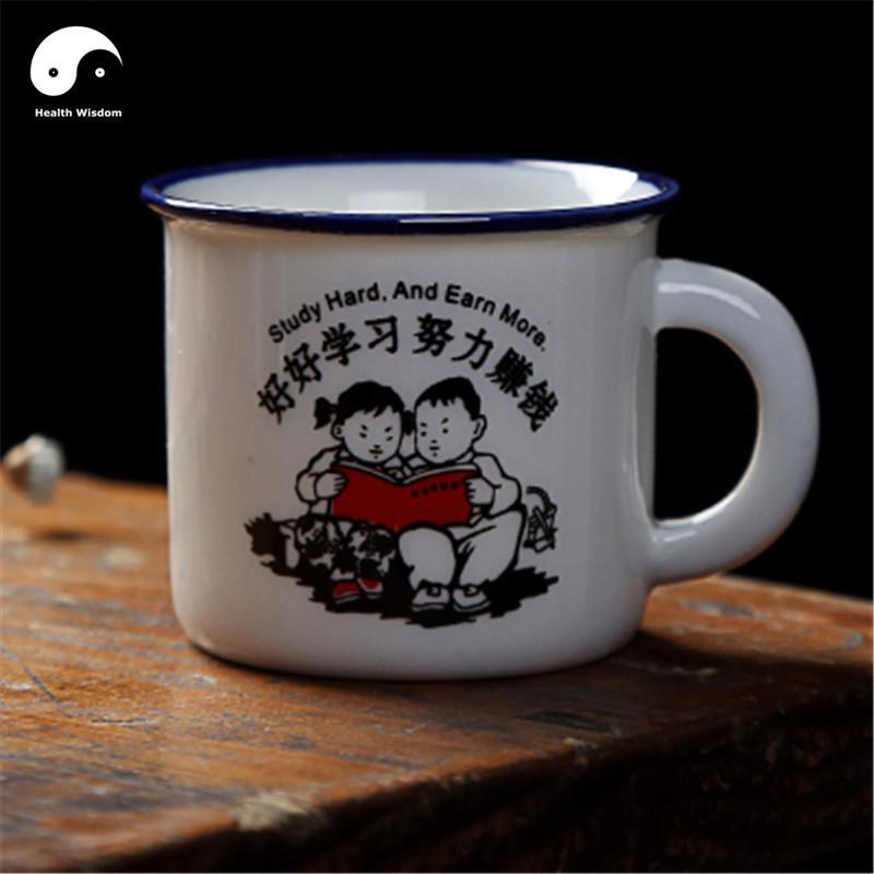 Cute Ceramic Tea Cups 70ml*2pcs-Health Wisdom™