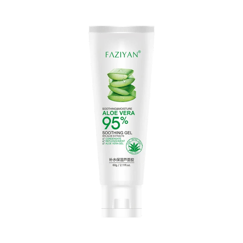 Deep hydration Face Cream Acne Treatment Fade Scars Skincare Aloe Vera Gel Repair After Sunburn Sooth Skin Face Moisturizer 60g-Health Wisdom™