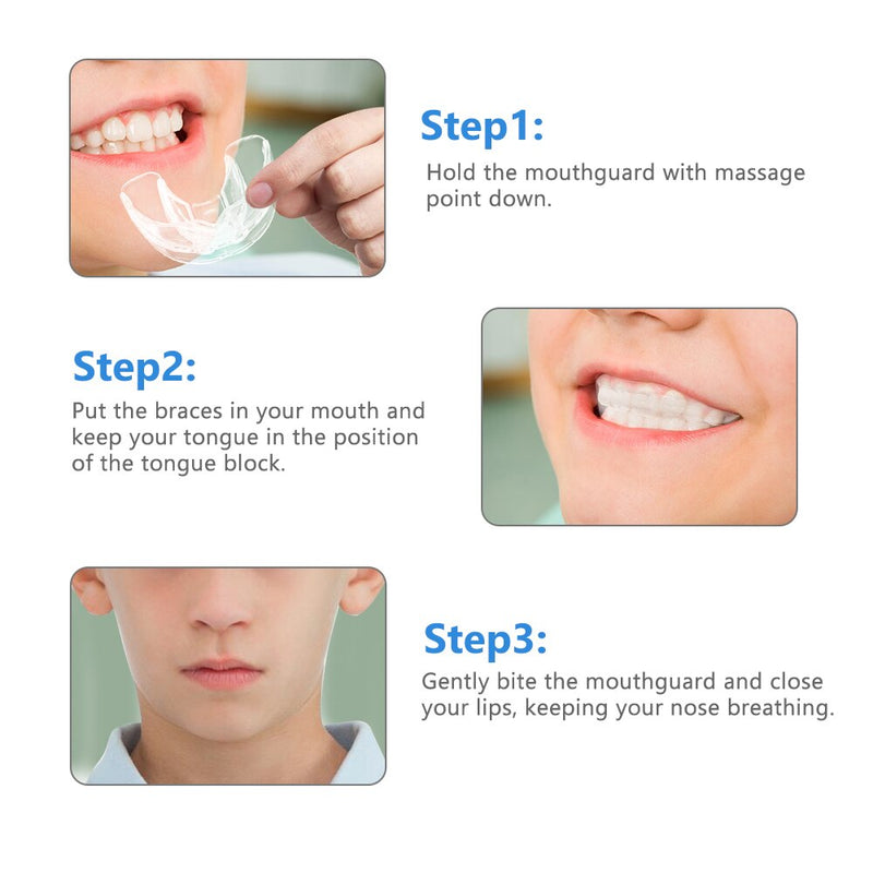 Dental Orthodontic Braces Set 3 Stages Silicone Alignment Trainer Teeth Retainer Bruxism Mouth Guard Kids Teeth Straightener-Health Wisdom™