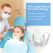 Dental Orthodontic Braces Set 3 Stages Silicone Alignment Trainer Teeth Retainer Bruxism Mouth Guard Kids Teeth Straightener-Health Wisdom™