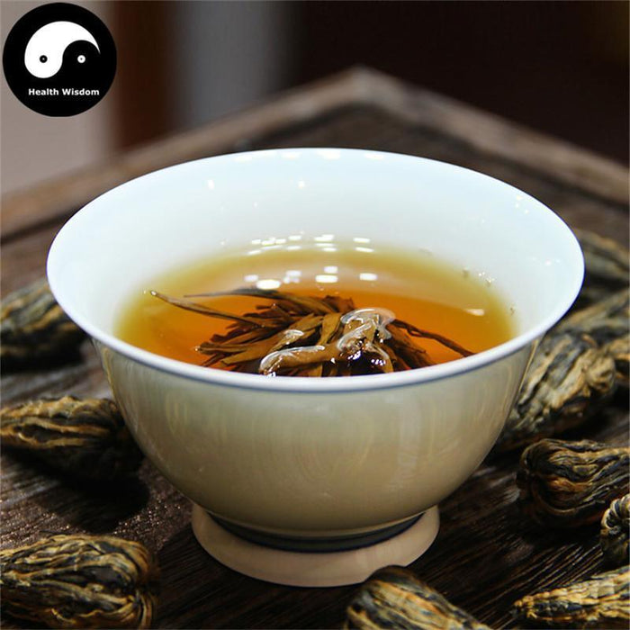 Dian Hong Gold Buds 滇红 Yunnan Black Tea Baota Dianhong Cha-Health Wisdom™