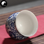 Double Wall Ceramic Tea Cups 70ml*4pcs-Health Wisdom™