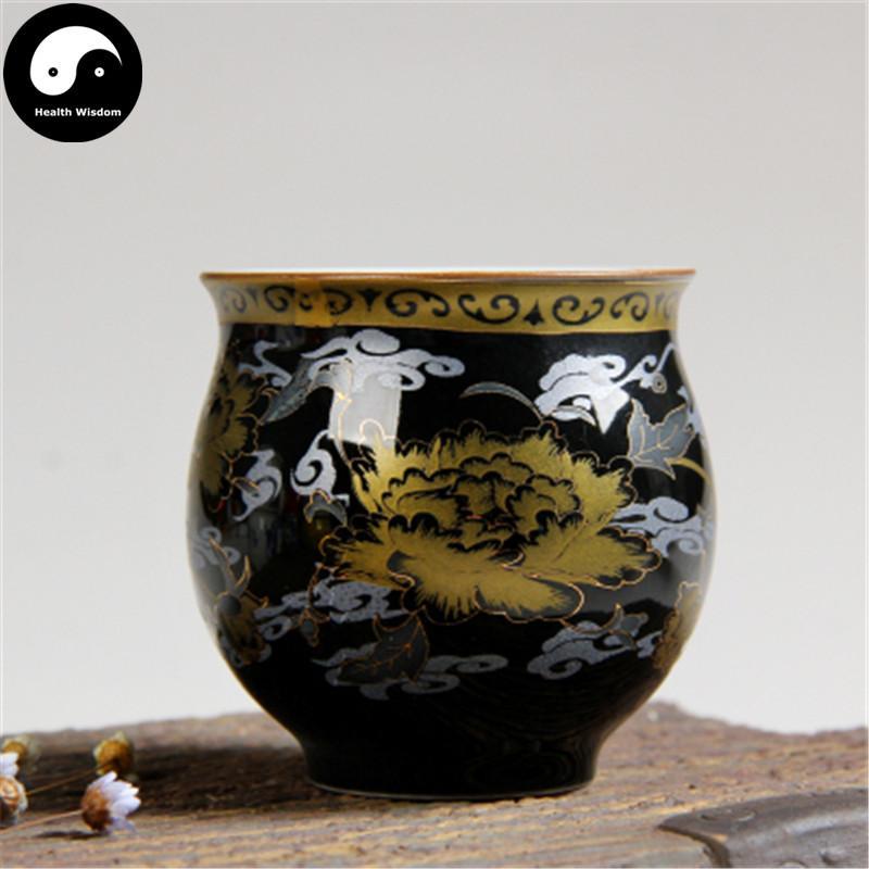 Double Wall Ceramic Tea Cups 70ml*4pcs-Health Wisdom™