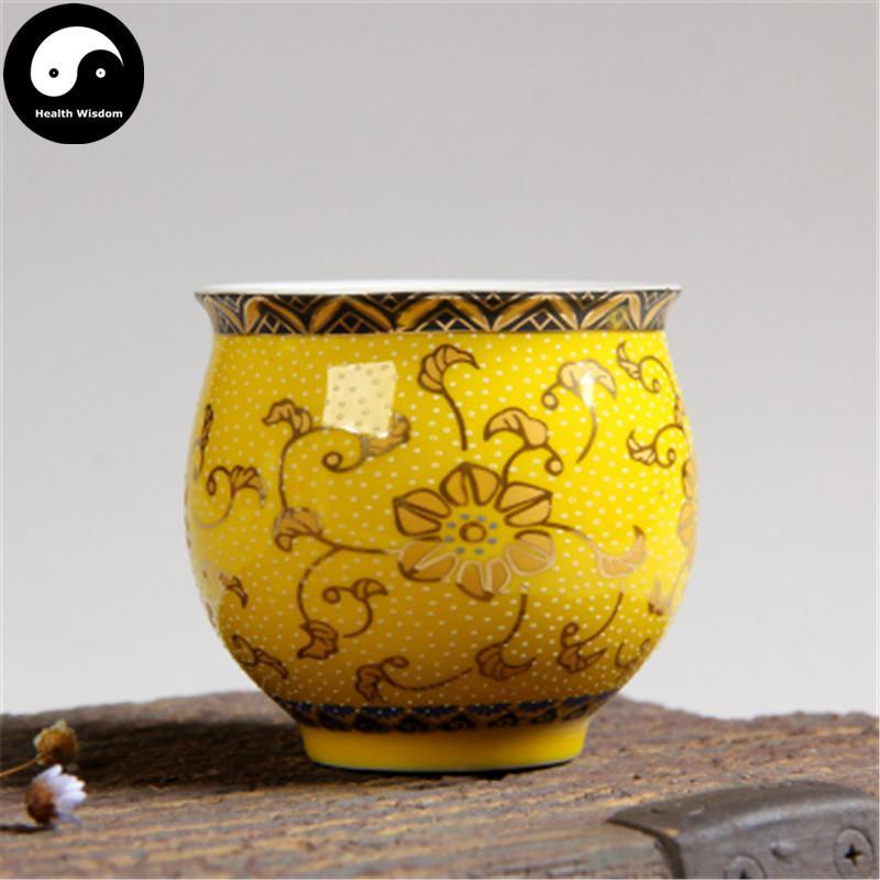 Double Wall Ceramic Tea Cups 70ml*4pcs-Health Wisdom™