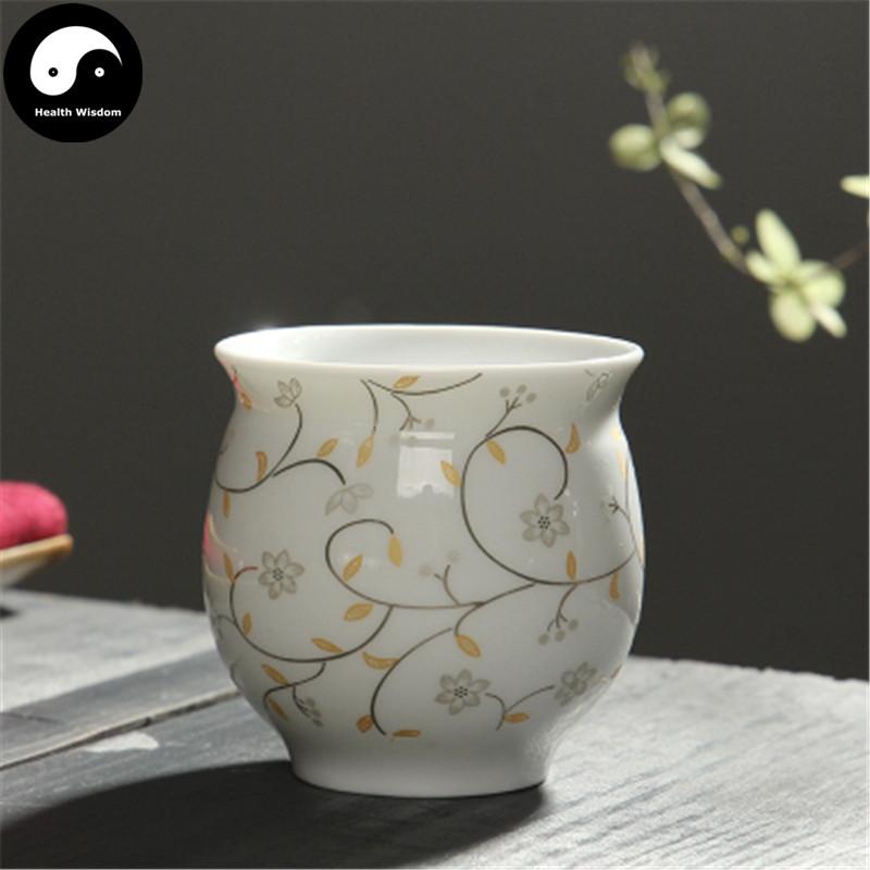 Double Wall Ceramic Tea Cups 70ml*4pcs-Health Wisdom™