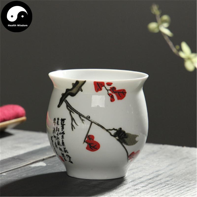 Double Wall Ceramic Tea Cups 70ml*4pcs-Health Wisdom™