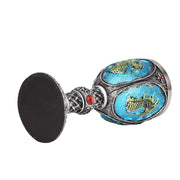 Dragon King Resin Stainless Steel Goblet 200ml Retro Wine Glass Gothic Cocktail Glasses Whiskey Cup Pub Bar Drinkware-Health Wisdom™