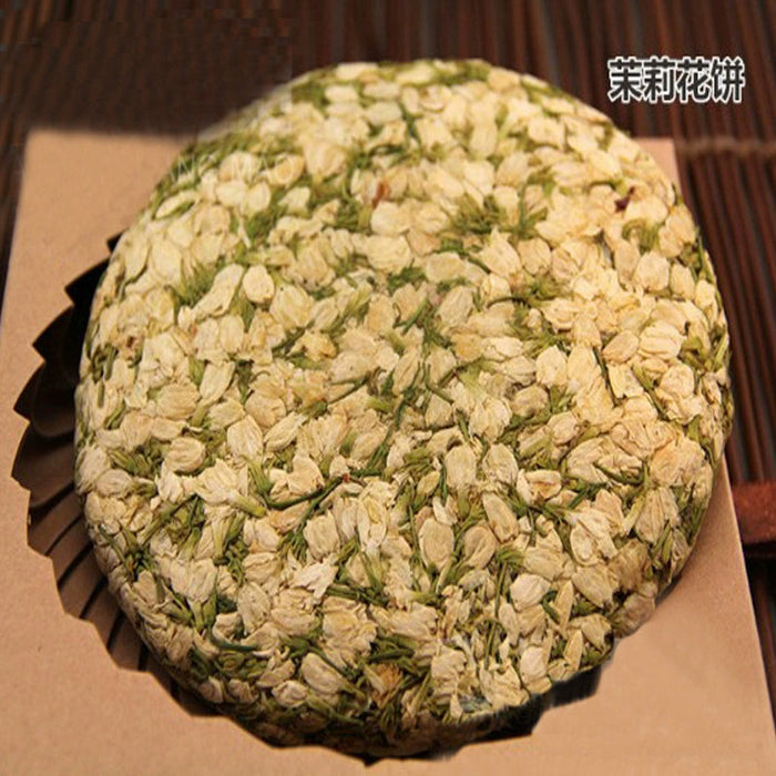 Dried Flower Tea Cake 200g Yunnan Flowers Tea Rose Lily Chrysanthemum Jasminum Peony-Health Wisdom™