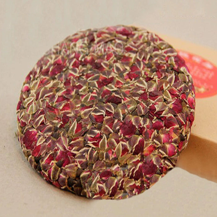 Dried Flower Tea Cake 200g Yunnan Flowers Tea Rose Lily Chrysanthemum Jasminum Peony-Health Wisdom™